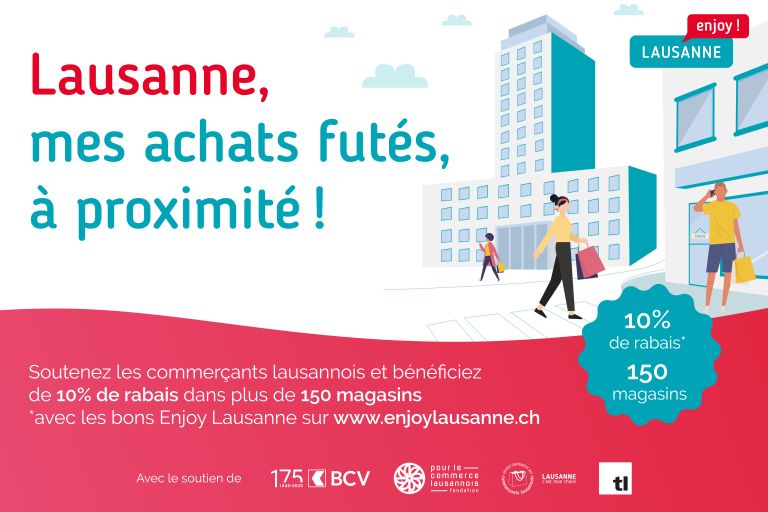 Lausanne, mes achats futés, à proximité !