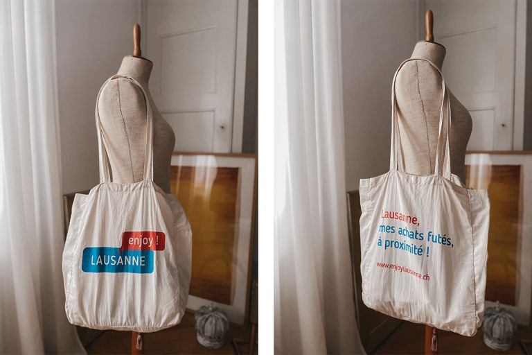 Les sacs en coton Enjoy Lausanne sont arrivés !
